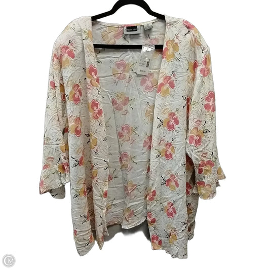 Kimono By Maggie Barnes In Floral Print, Size: 4