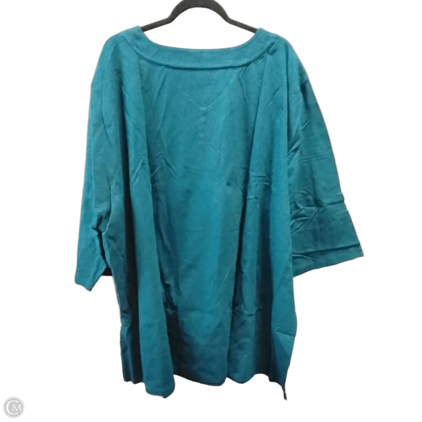 Top Short Sleeve By Liz And Me In Green, Size: 5