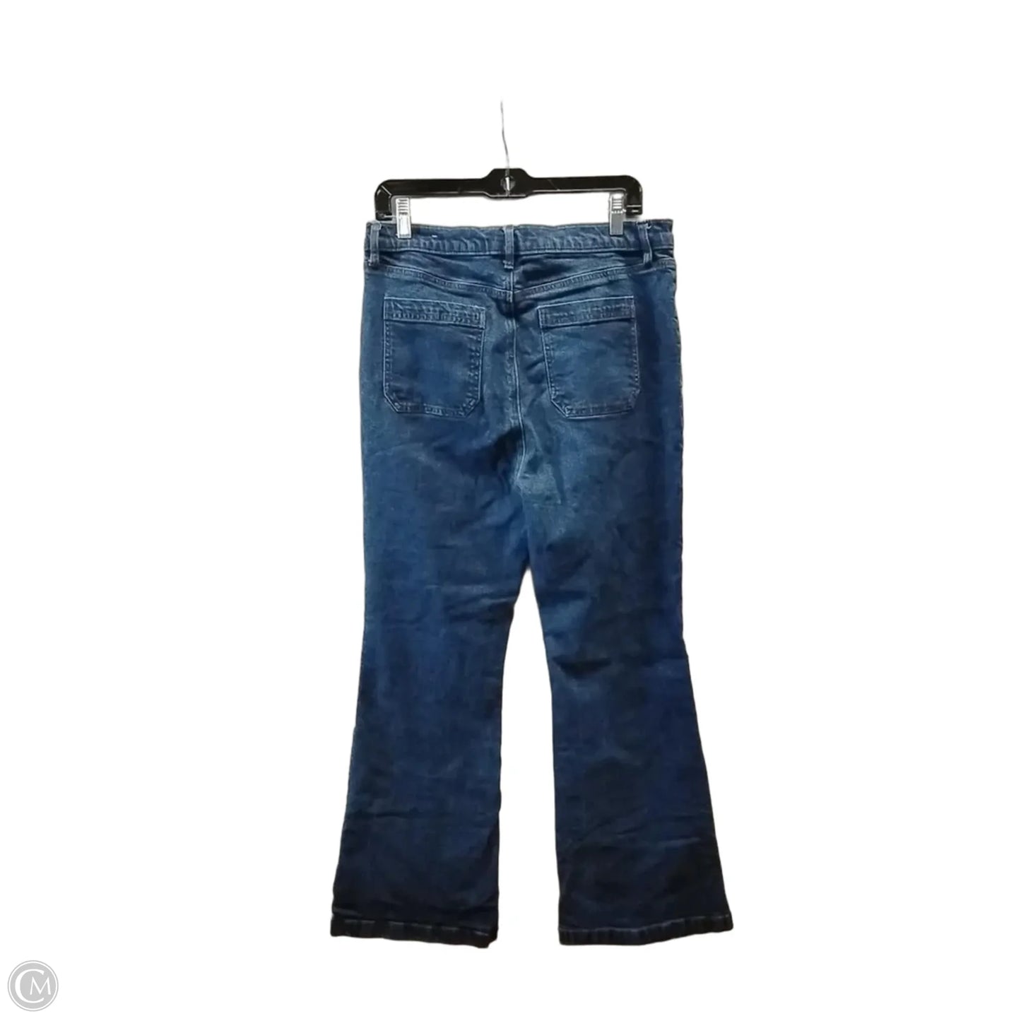Jeans Flared By Loft In Blue, Size: 14