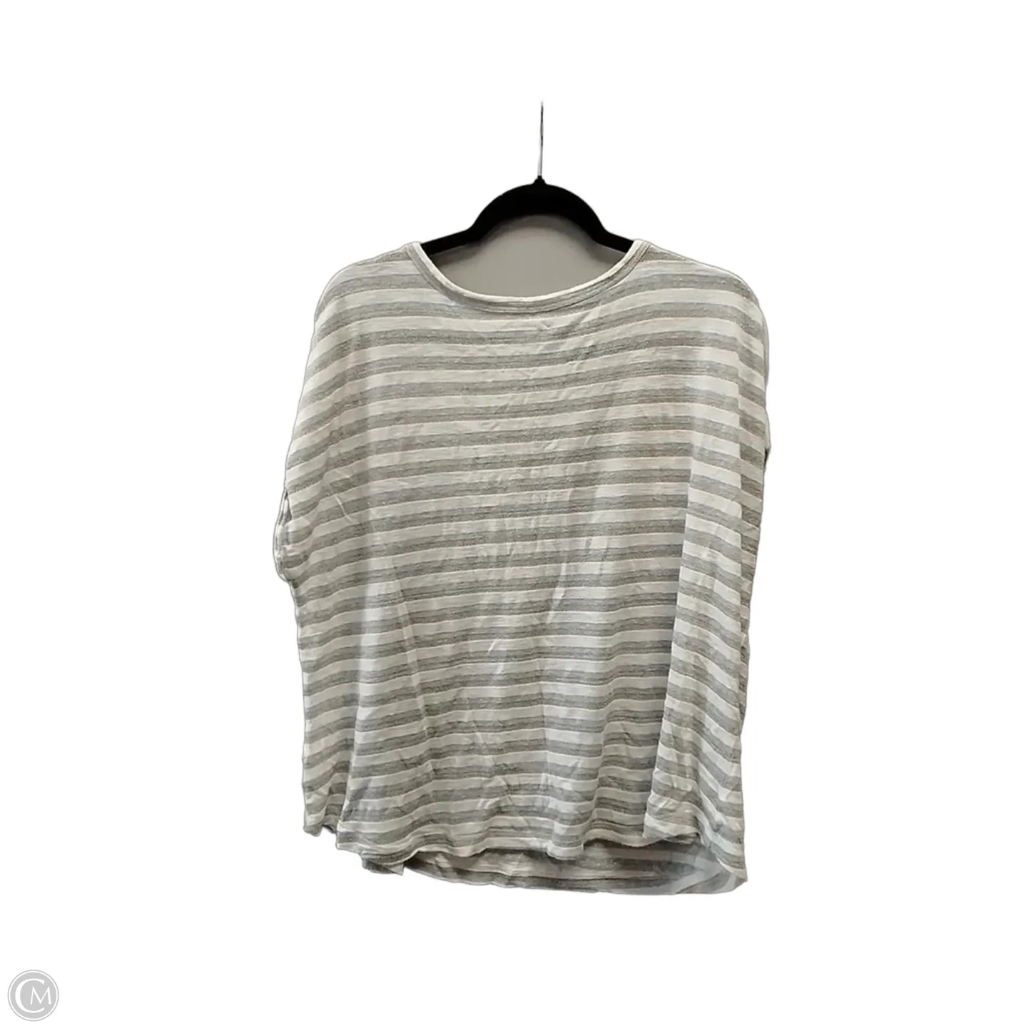 Top Short Sleeve By Lane Bryant In Striped Pattern, Size: 1x