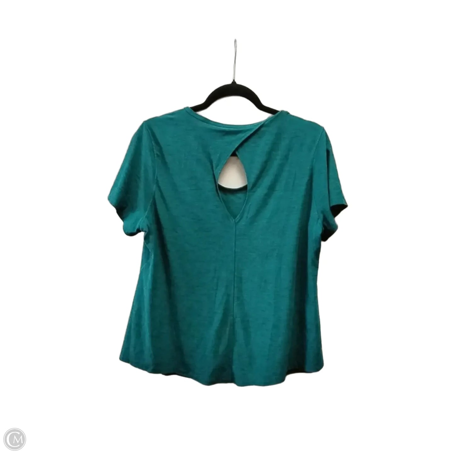 Athletic Top Short Sleeve By Old Navy In Green, Size: Xl