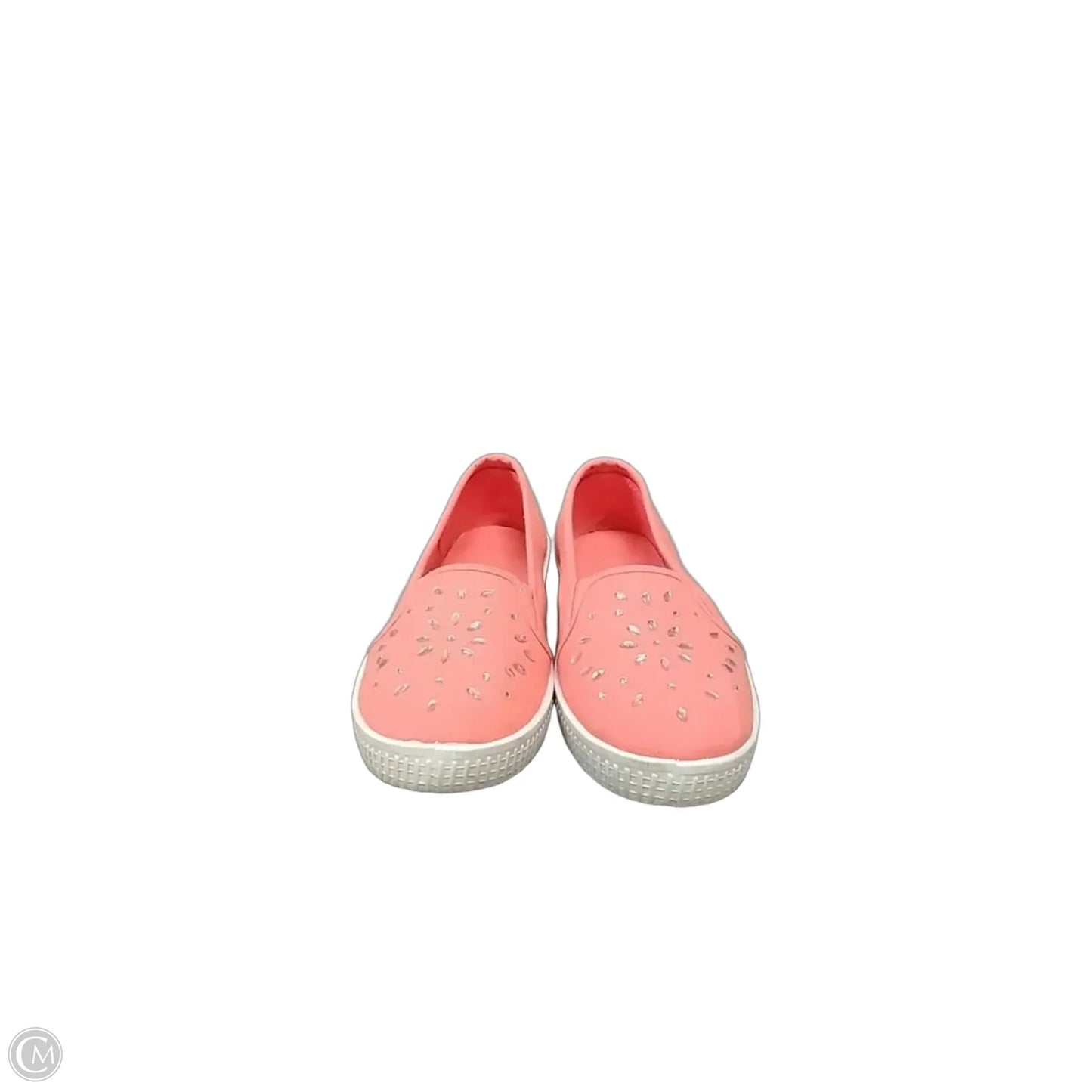 Shoes Flats By Clothes Mentor In Orange, Size: 7
