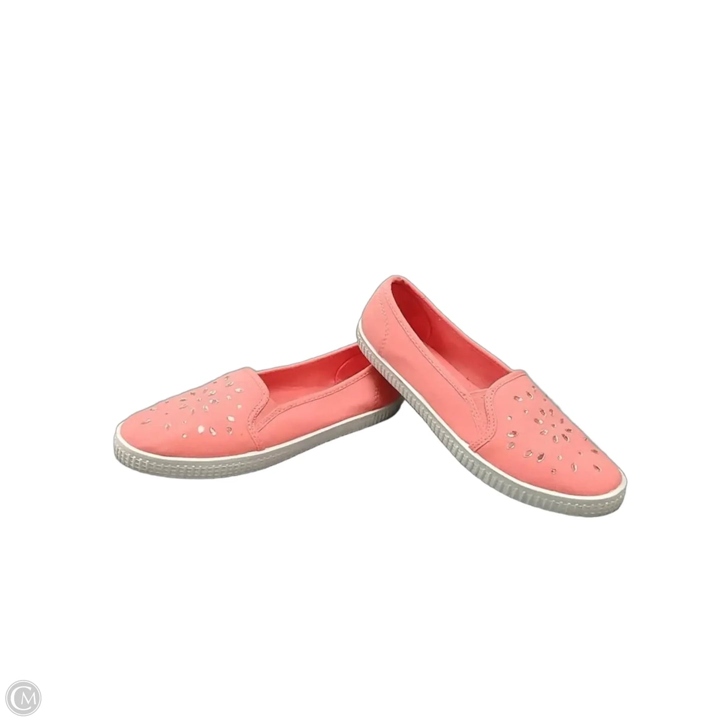 Shoes Flats By Clothes Mentor In Orange, Size: 7
