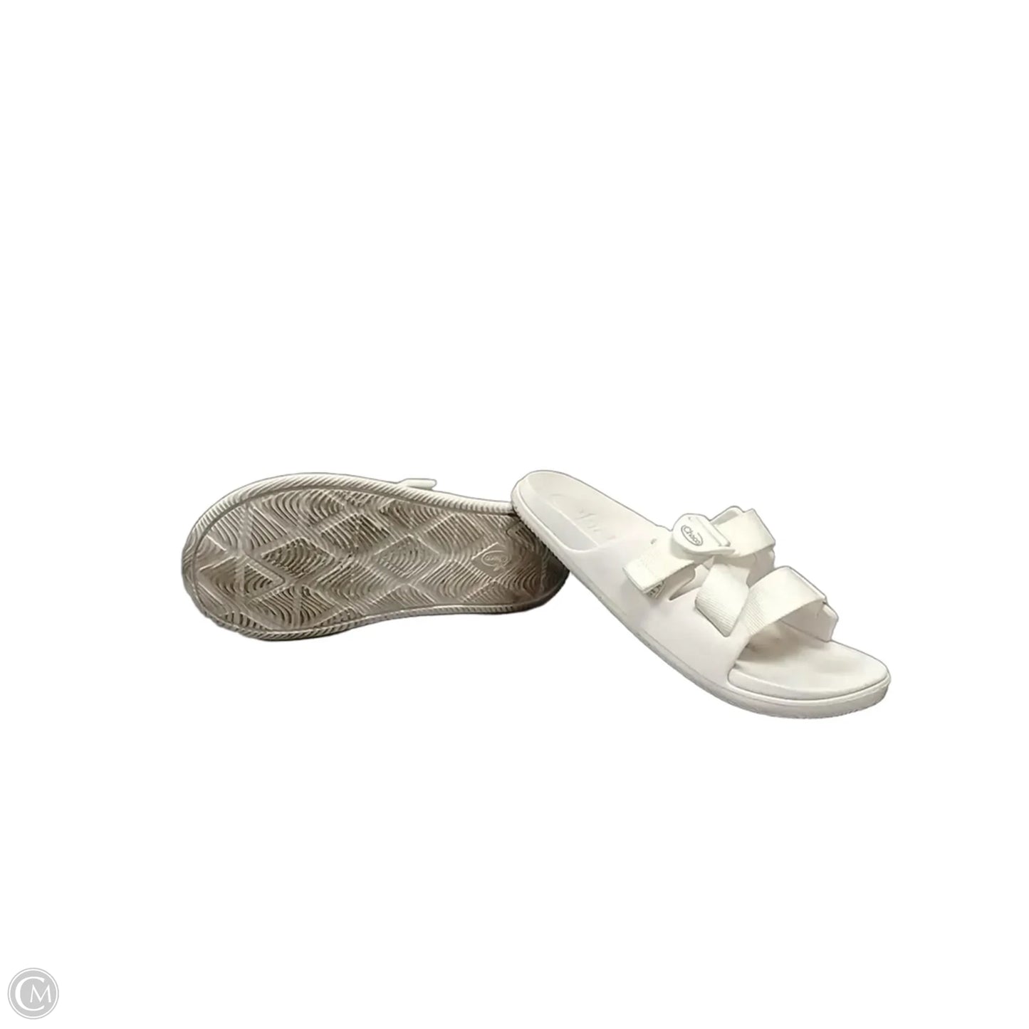 Sandals Flip Flops By Chacos In White, Size: 9