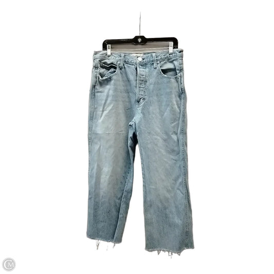 Jeans Wide Leg By Amo In Blue, Size: 12