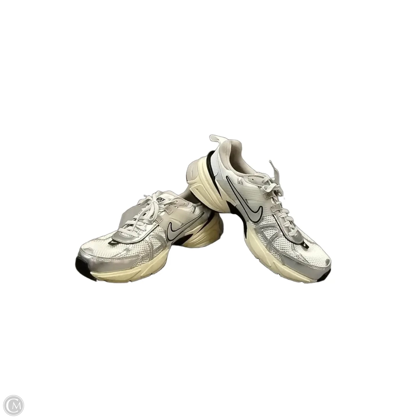 Shoes Athletic By Nike In Grey & White, Size: 9.5