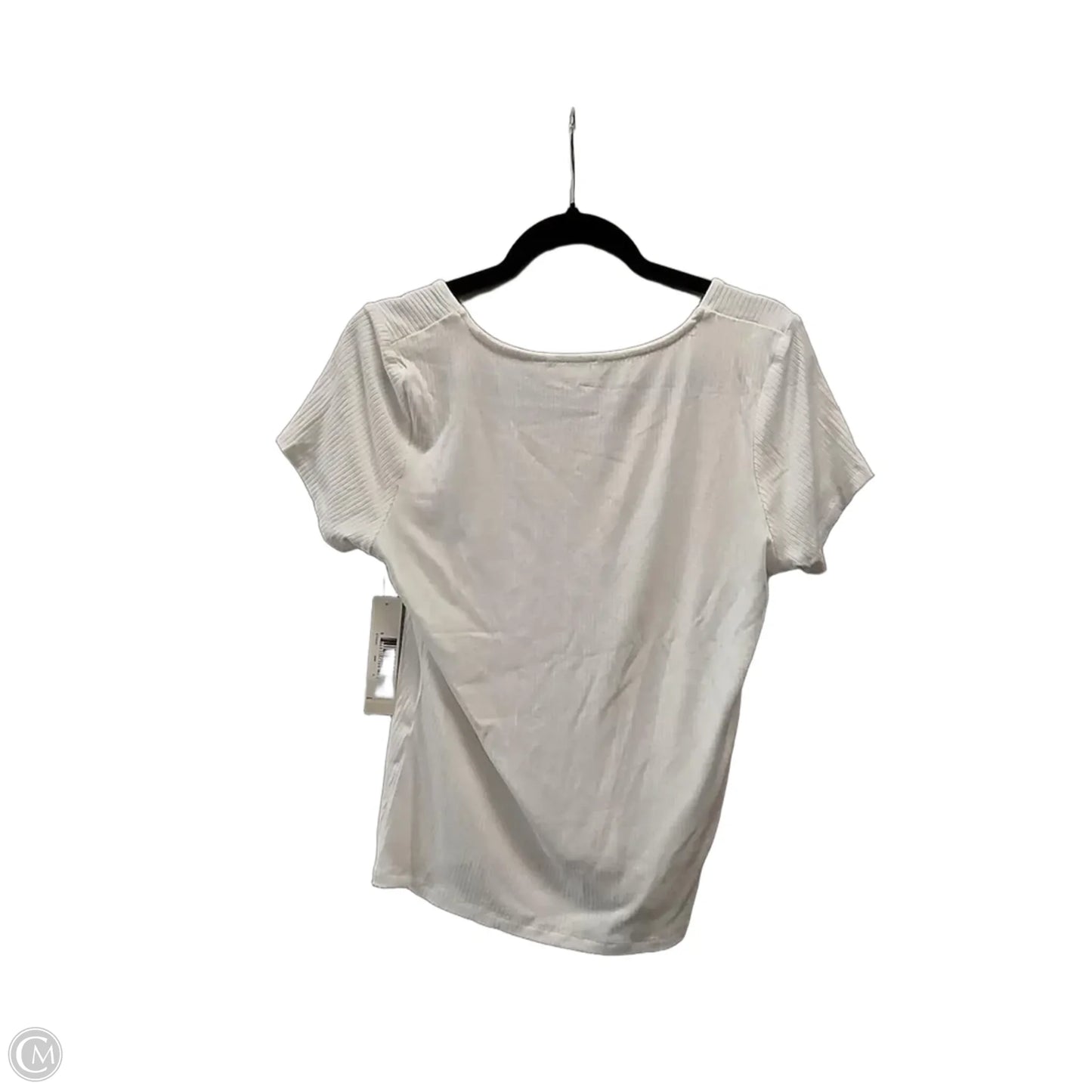 Top Short Sleeve By Cyrus In White, Size: Xl