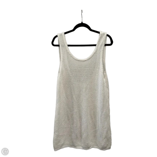 Sweater Short Sleeve By Clothes Mentor In Beige, Size: L