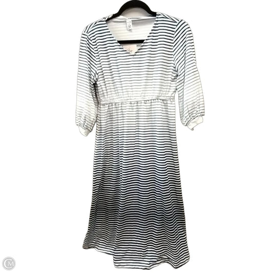 Dress Casual Maxi By Clothes Mentor In Striped Pattern, Size: S