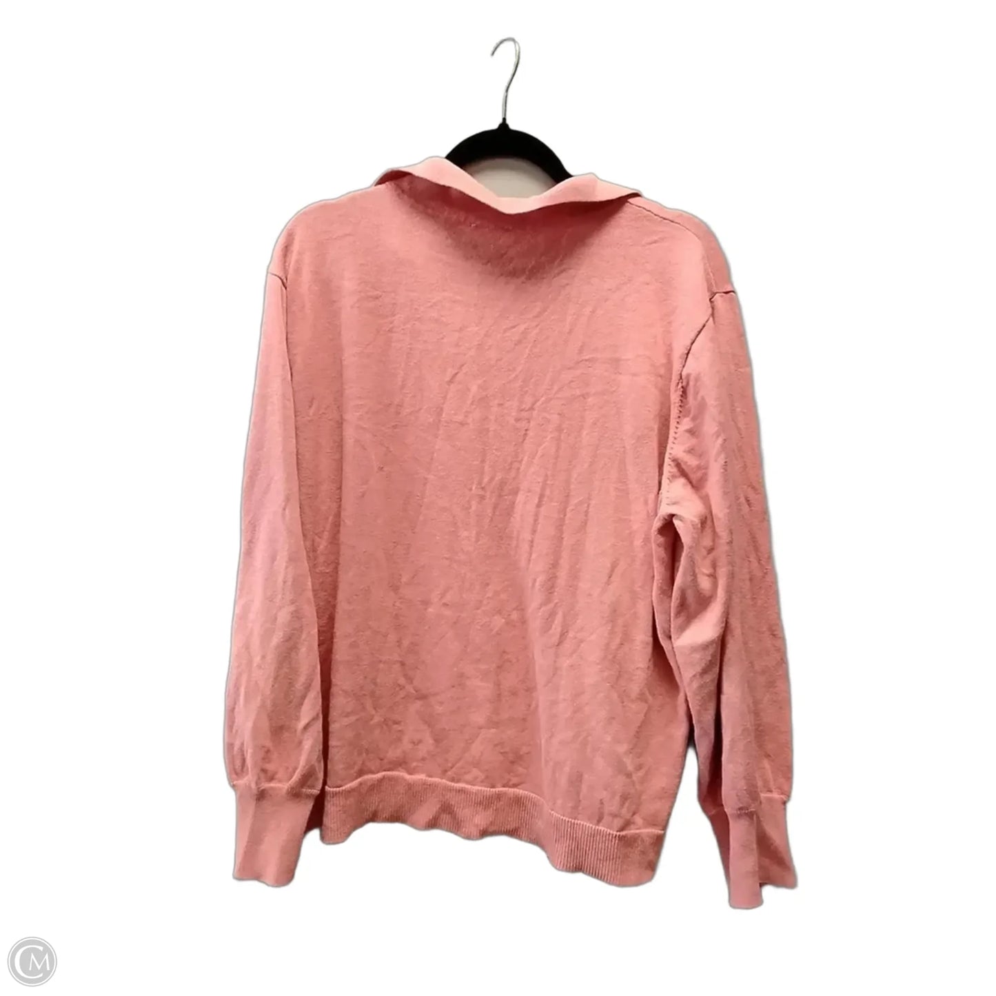 Sweater By Vince Camuto In Orange, Size: Xxl