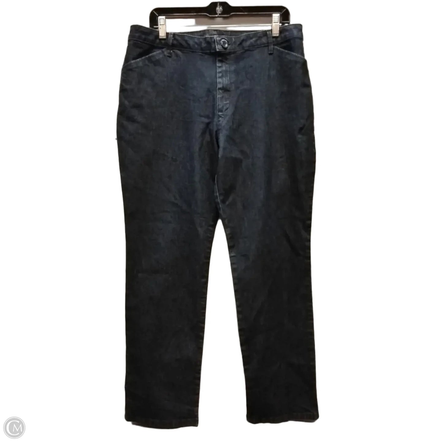 Jeans Straight By Lee In Blue, Size: 14