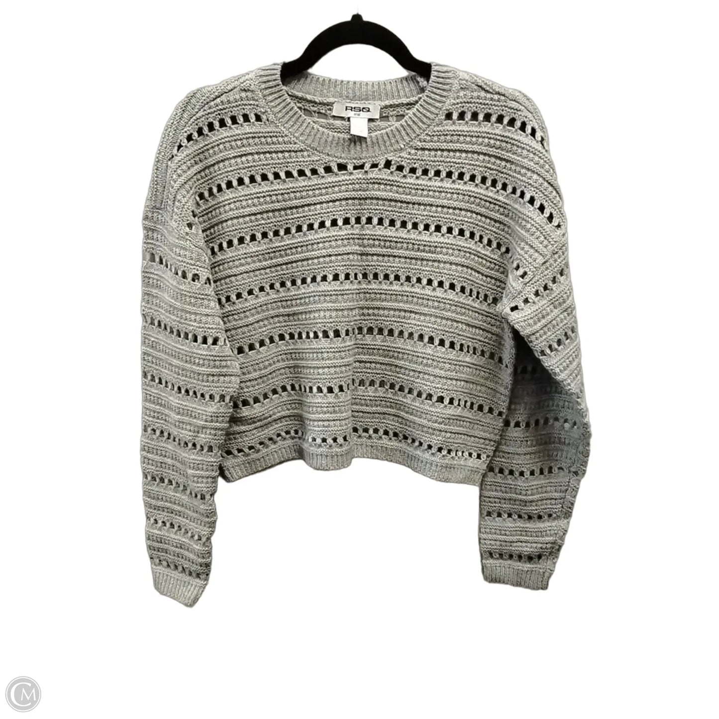 Sweater By Clothes Mentor In Grey, Size: S