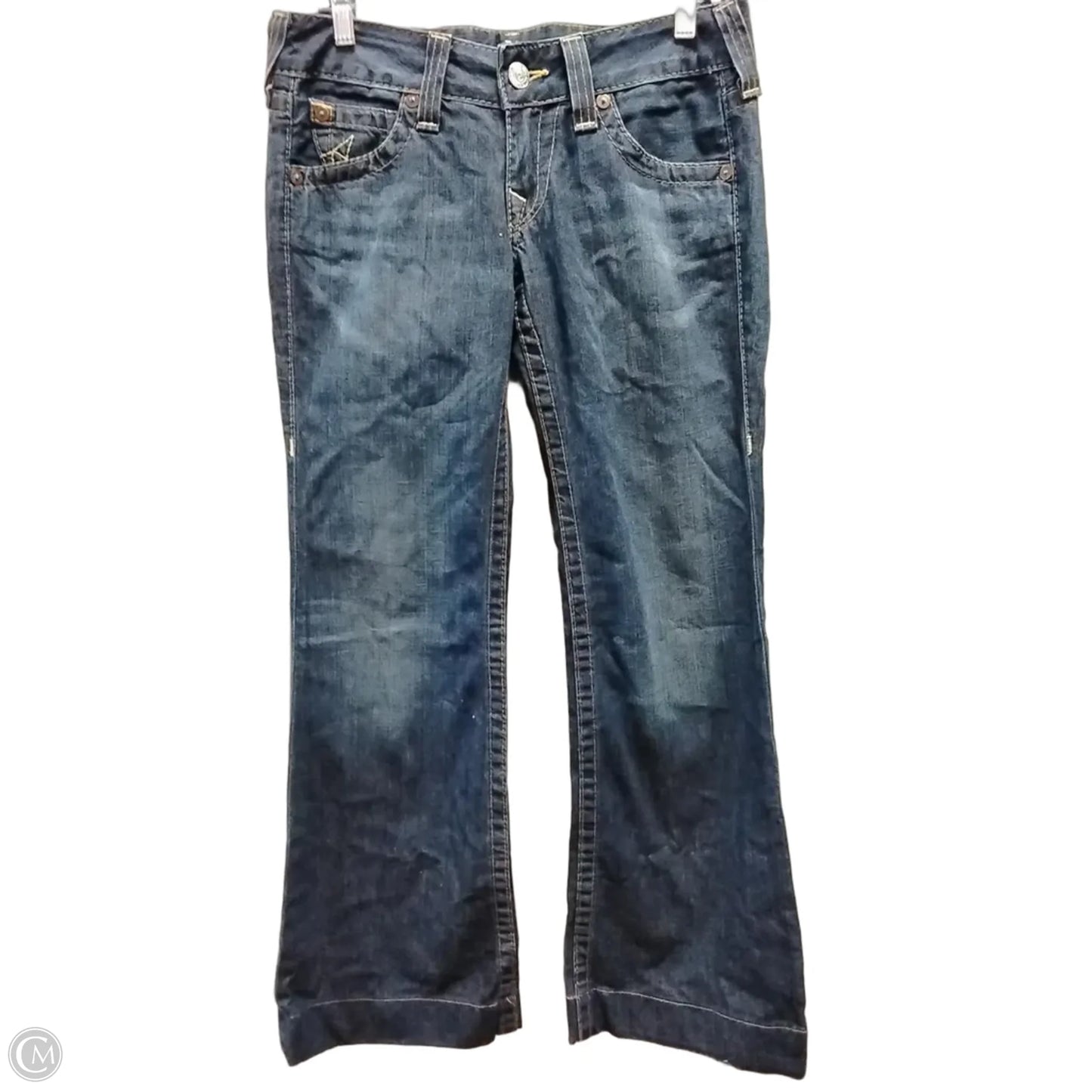 Jeans Flared By True Religion In Blue, Size: 6