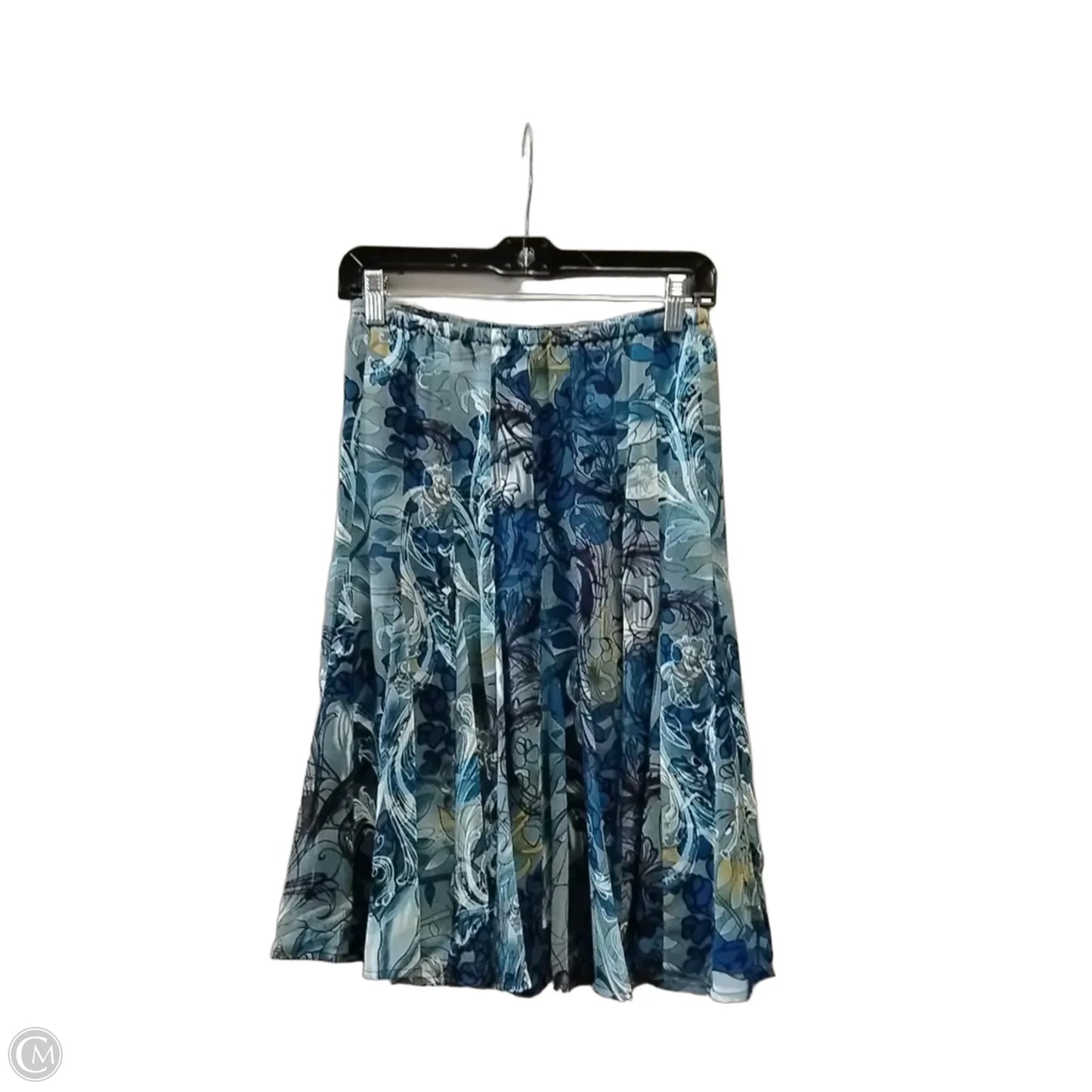 Skirt Set 2pc By Signature By Robbie Bee In Blue, Size: 12p