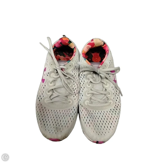 Shoes Athletic By Under Armour In Grey & Pink, Size: 8