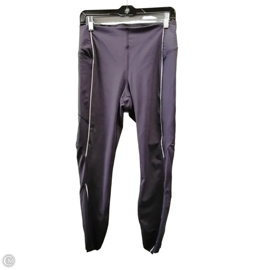Athletic Leggings By Under Armour In Purple, Size: L