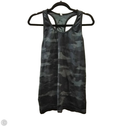 Athletic Tank Top By Athleta In Camouflage Print, Size: M