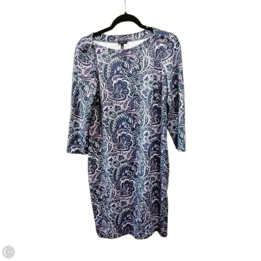 Blouse 3/4 Sleeve By Talbots In Paisley Print, Size: M