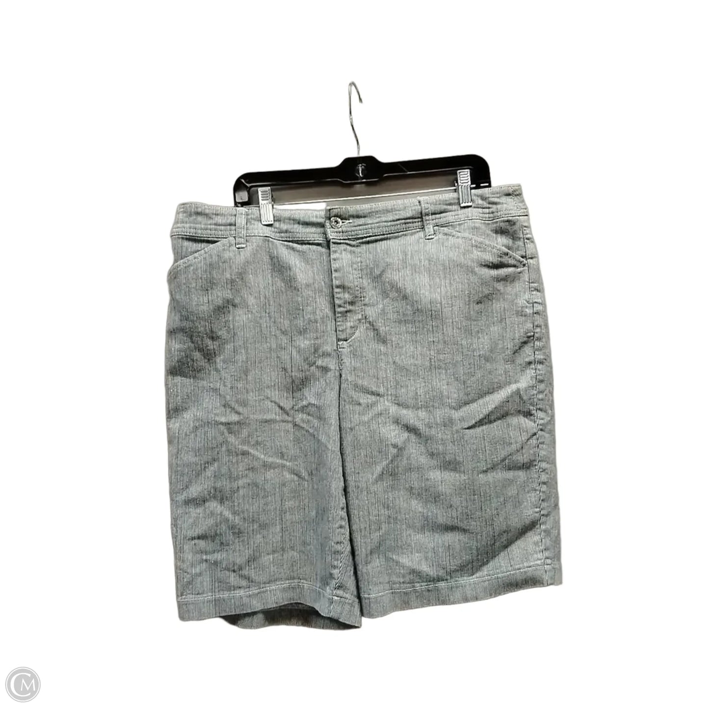 Shorts By Chicos In Striped Pattern, Size: Xl
