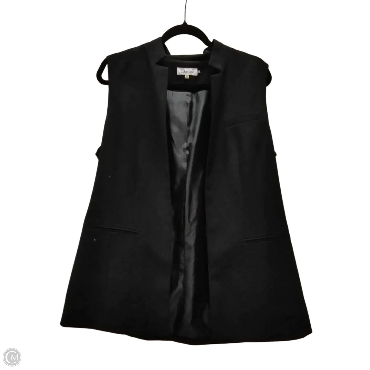 Vest Other By Calvin Klein In Black, Size: L