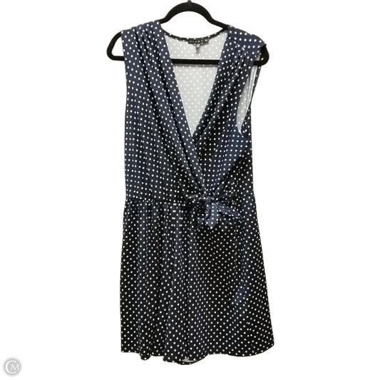 Dress Casual Midi By Tiana B In Polkadot Pattern, Size: Xlp