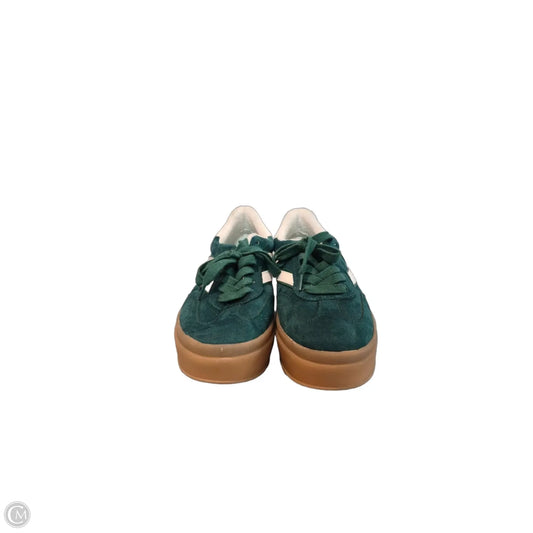 Shoes Sneakers By Madden Girl In Green & White, Size: 7.5