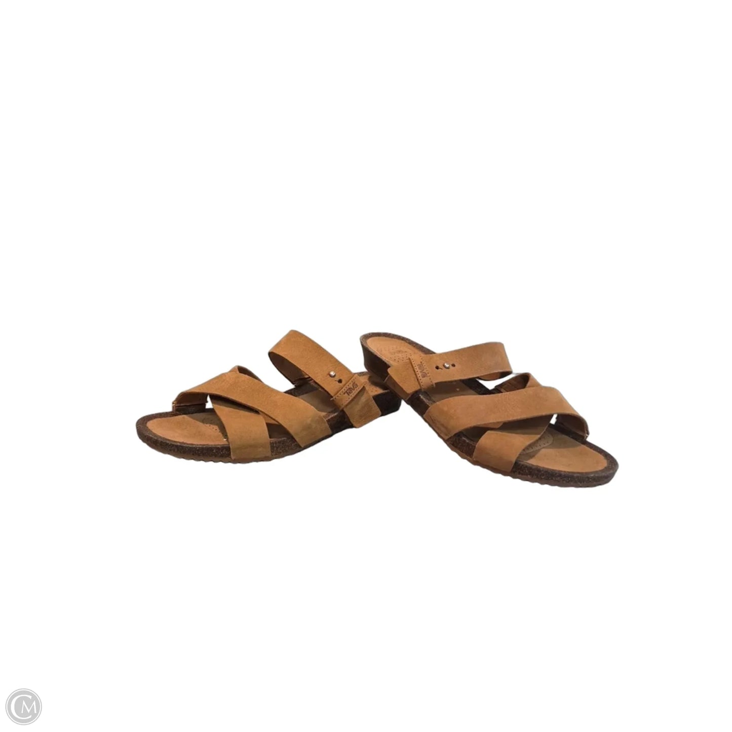 Sandals Flats By Teva In Brown, Size: 10