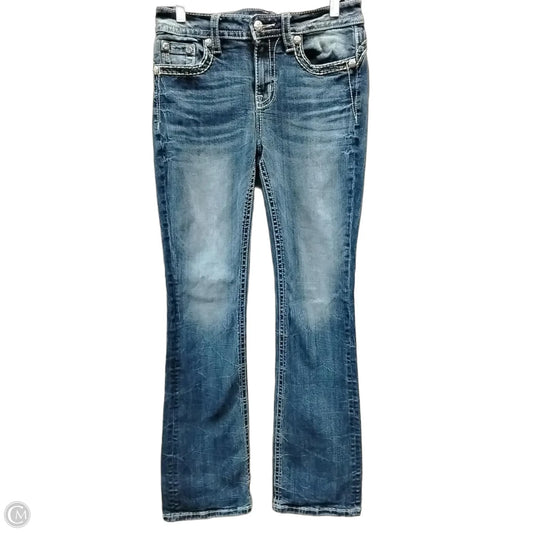 Jeans Flared By Miss Me In Blue, Size: 6