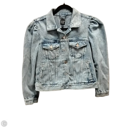 Jacket Denim By Gap In Blue, Size: L