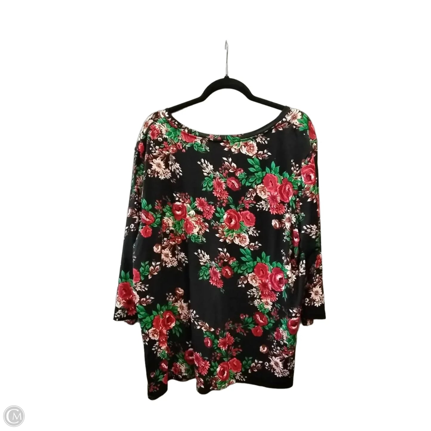 Top Long Sleeve By The Pioneer Woman In Floral Print, Size: Xxxl