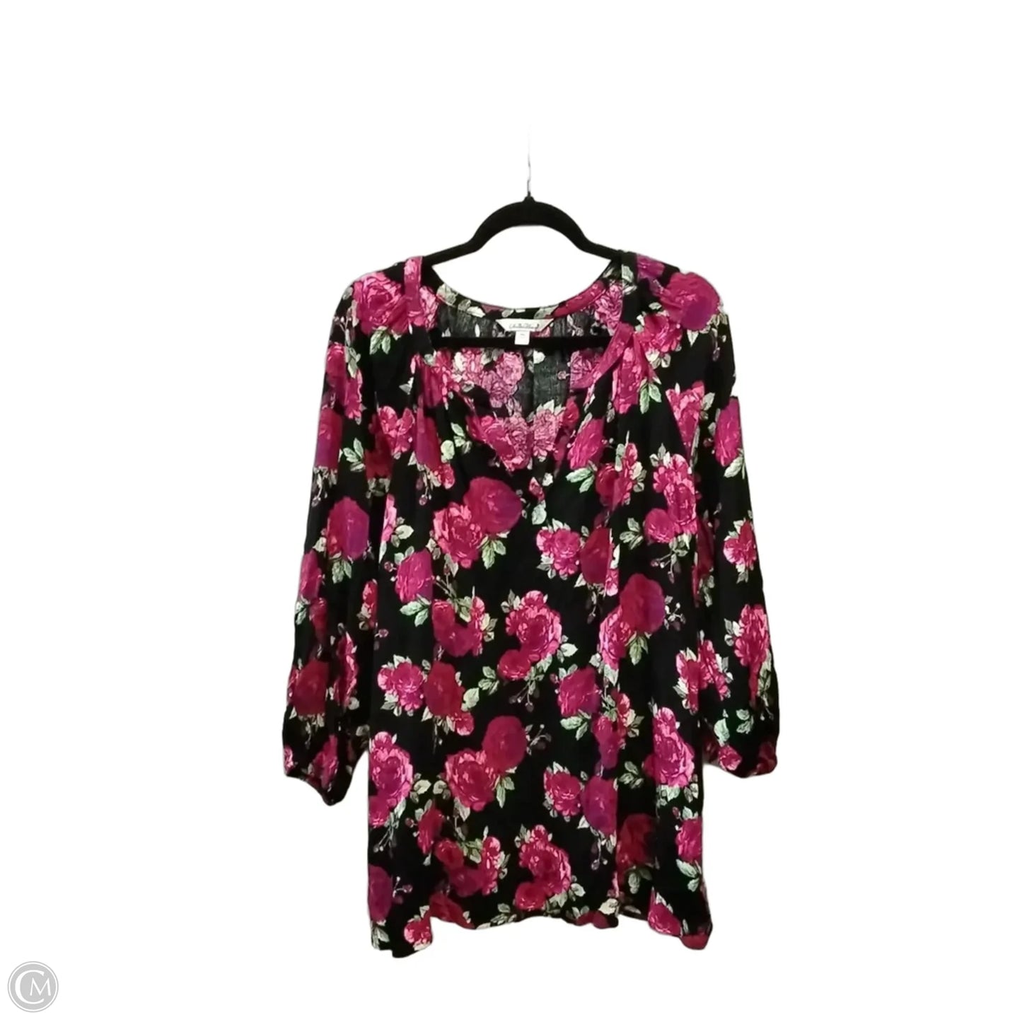 Blouse Long Sleeve By The Pioneer Woman In Floral Print, Size: Xxl