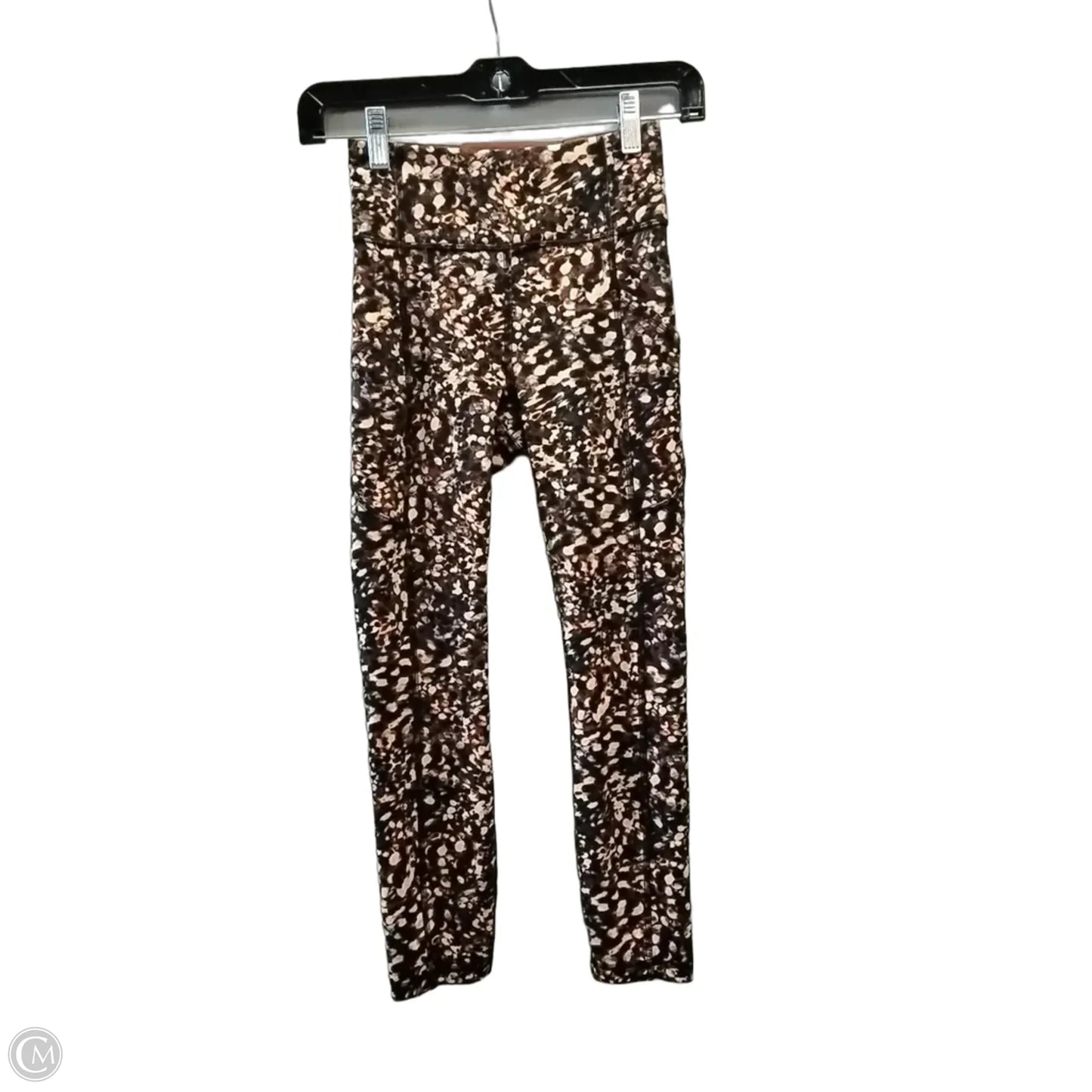 Athletic Leggings By Lululemon In Floral Print, Size: 2