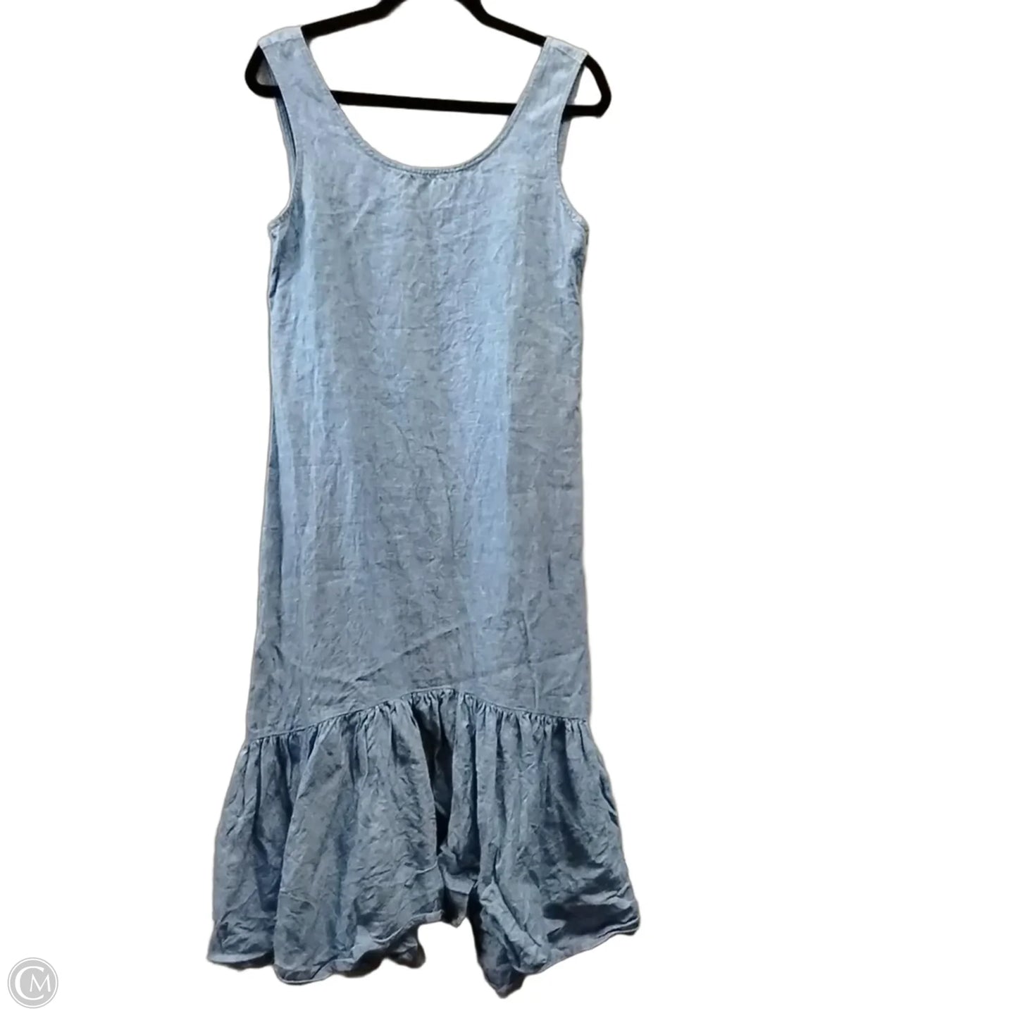 Dress Casual Midi By Polo Ralph Lauren In Blue, Size: 12