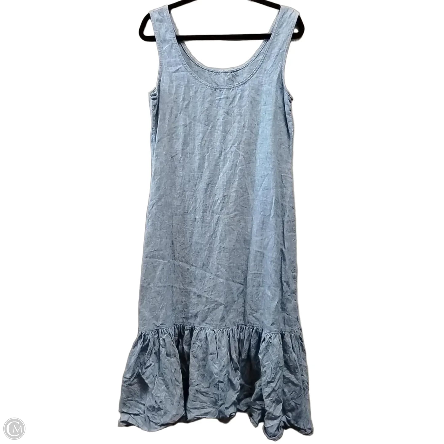 Dress Casual Midi By Polo Ralph Lauren In Blue, Size: 12