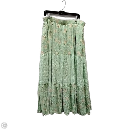 Skirt Maxi By Torrid In Floral Print, Size: 3x