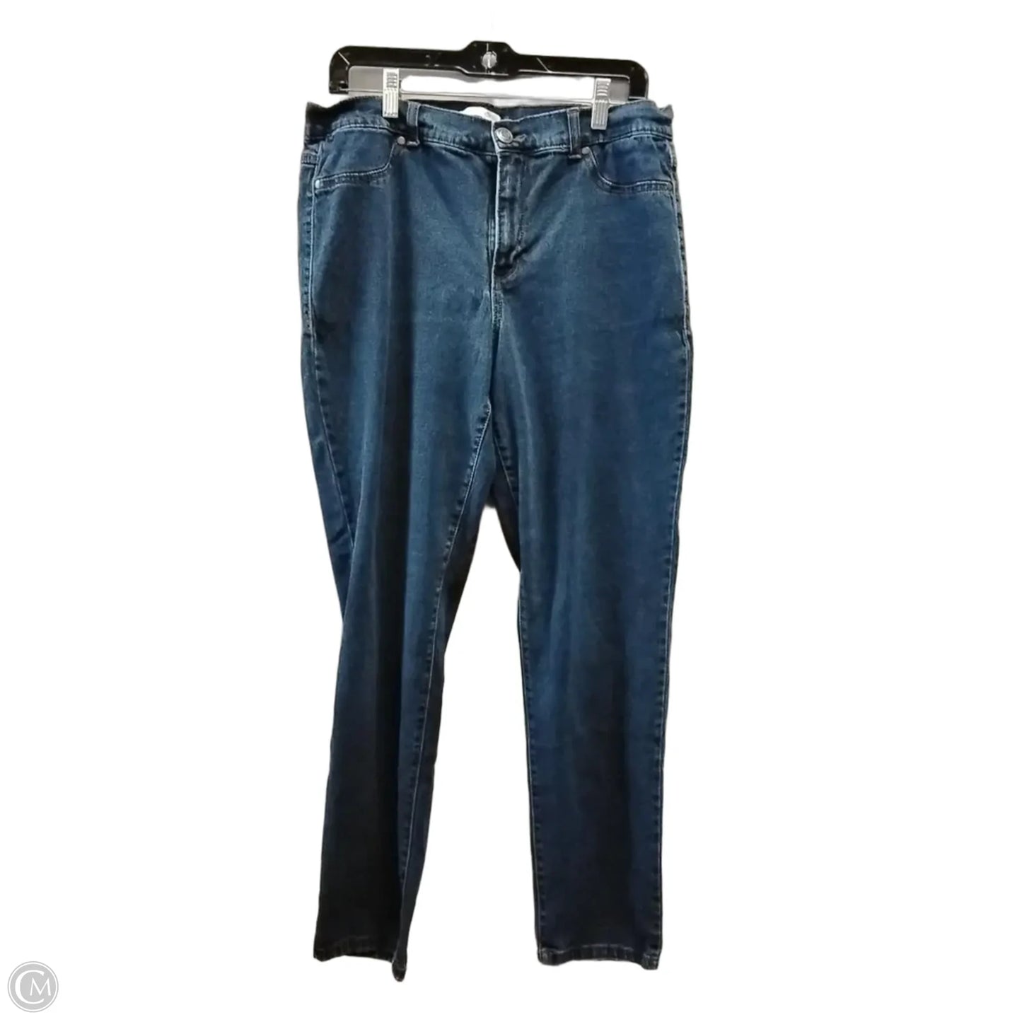 Jeans Skinny By Bandolino In Blue, Size: 16