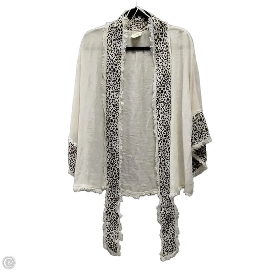 Kimono By Artistic Works By Lu In Leopard Print, Size: M