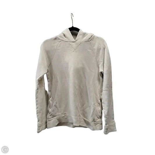 Sweatshirt Hoodie By J. Crew In Beige, Size: S