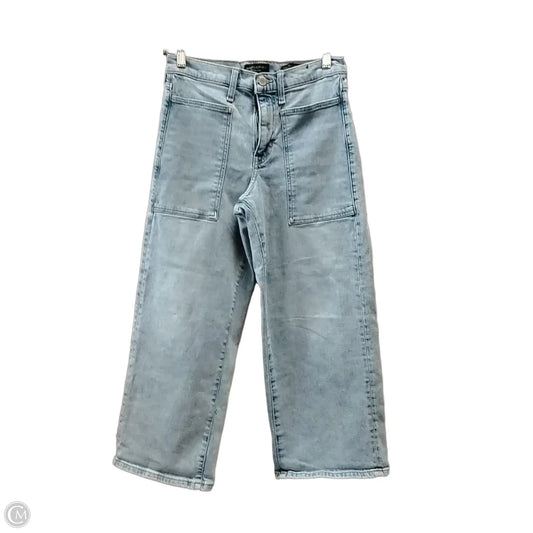 Jeans Wide Leg By Banana Republic In Blue, Size: 2