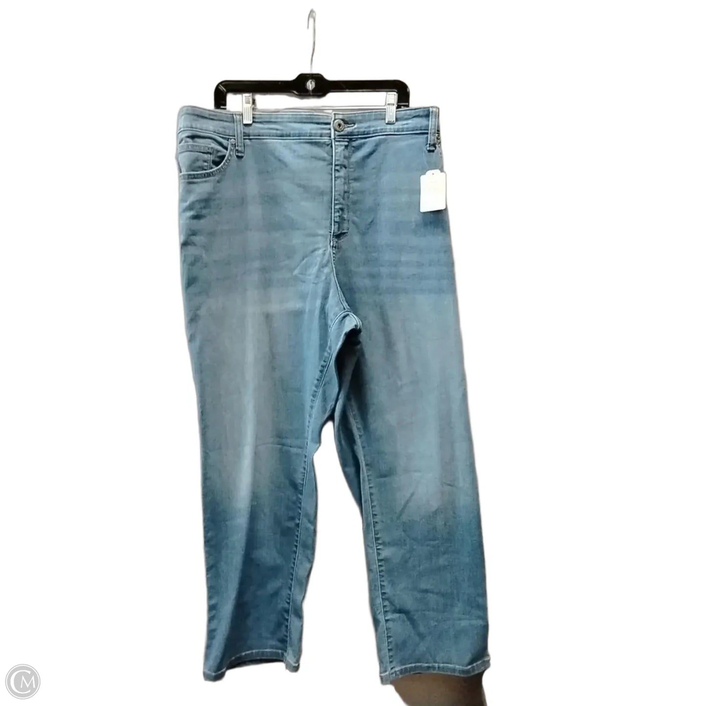 Jeans Straight By St Johns Bay In Blue, Size: 4
