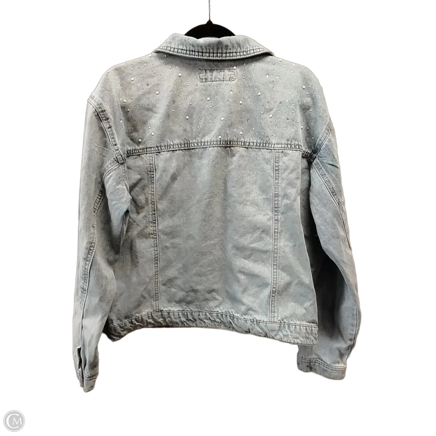 Jacket Denim By Maurices In Blue, Size: M
