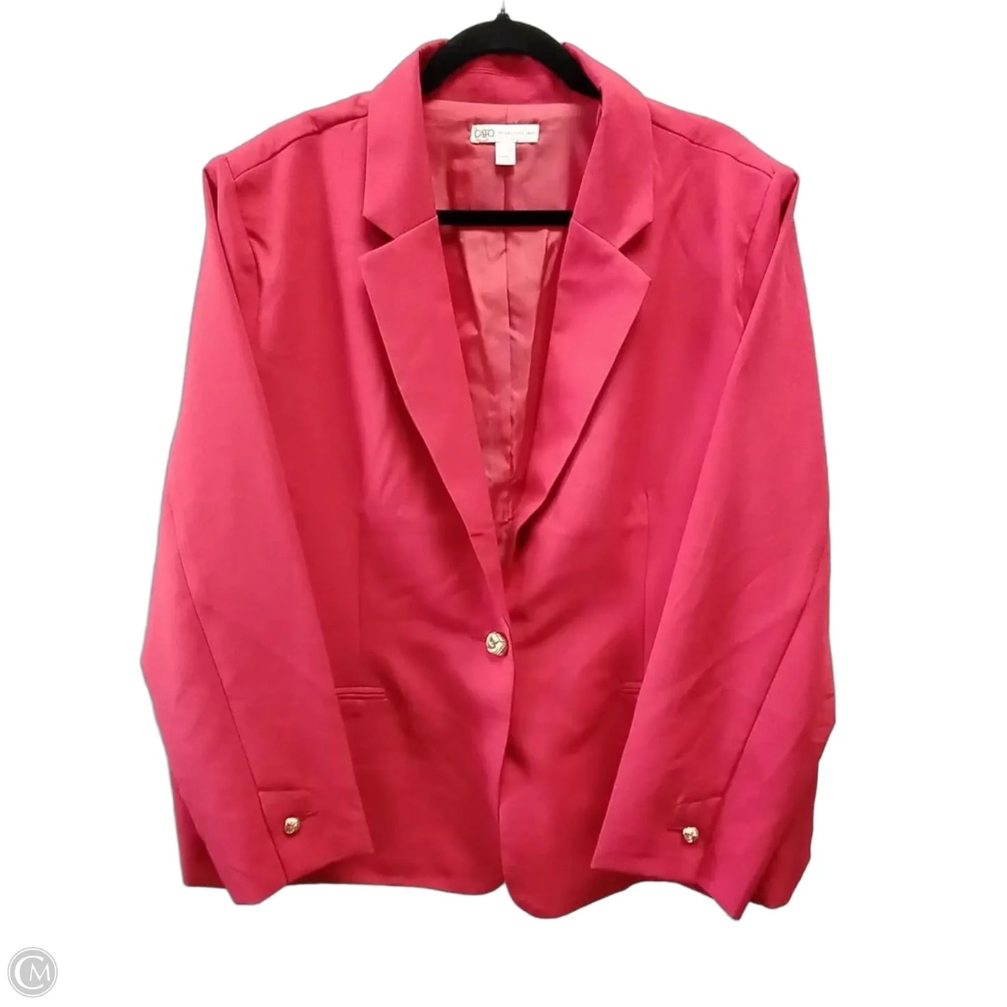 Blazer By Cato In Red, Size: 3x