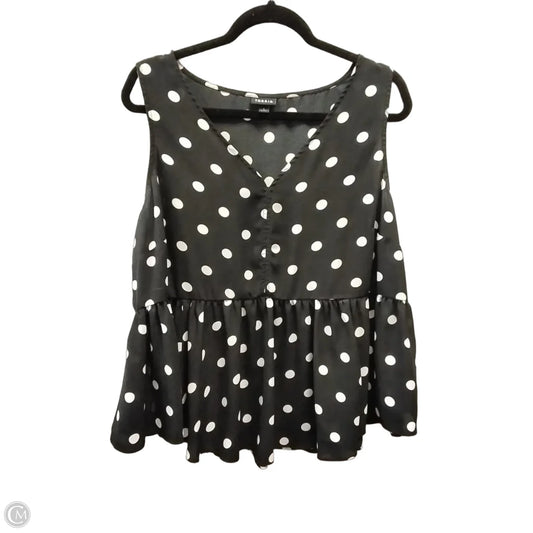 Top Sleeveless By Torrid In Polkadot Pattern, Size: 1x