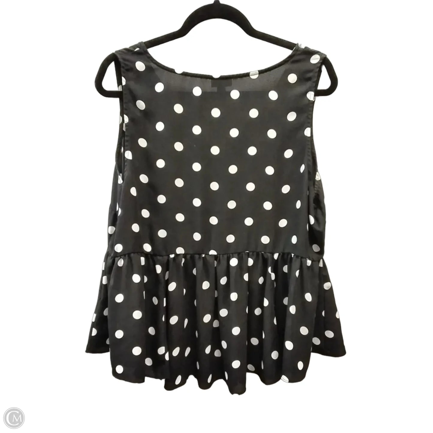Top Sleeveless By Torrid In Polkadot Pattern, Size: 1x