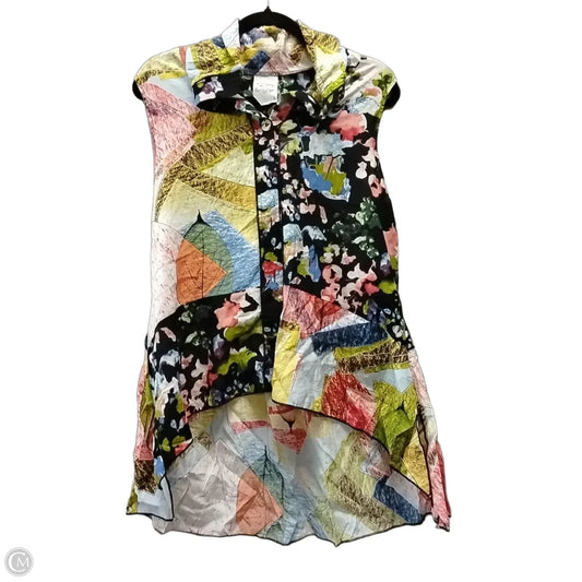 Top Sleeveless By Clothes Mentor In Multi-colored, Size: L