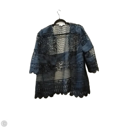 Sweater By Chicos In Blue, Size: L