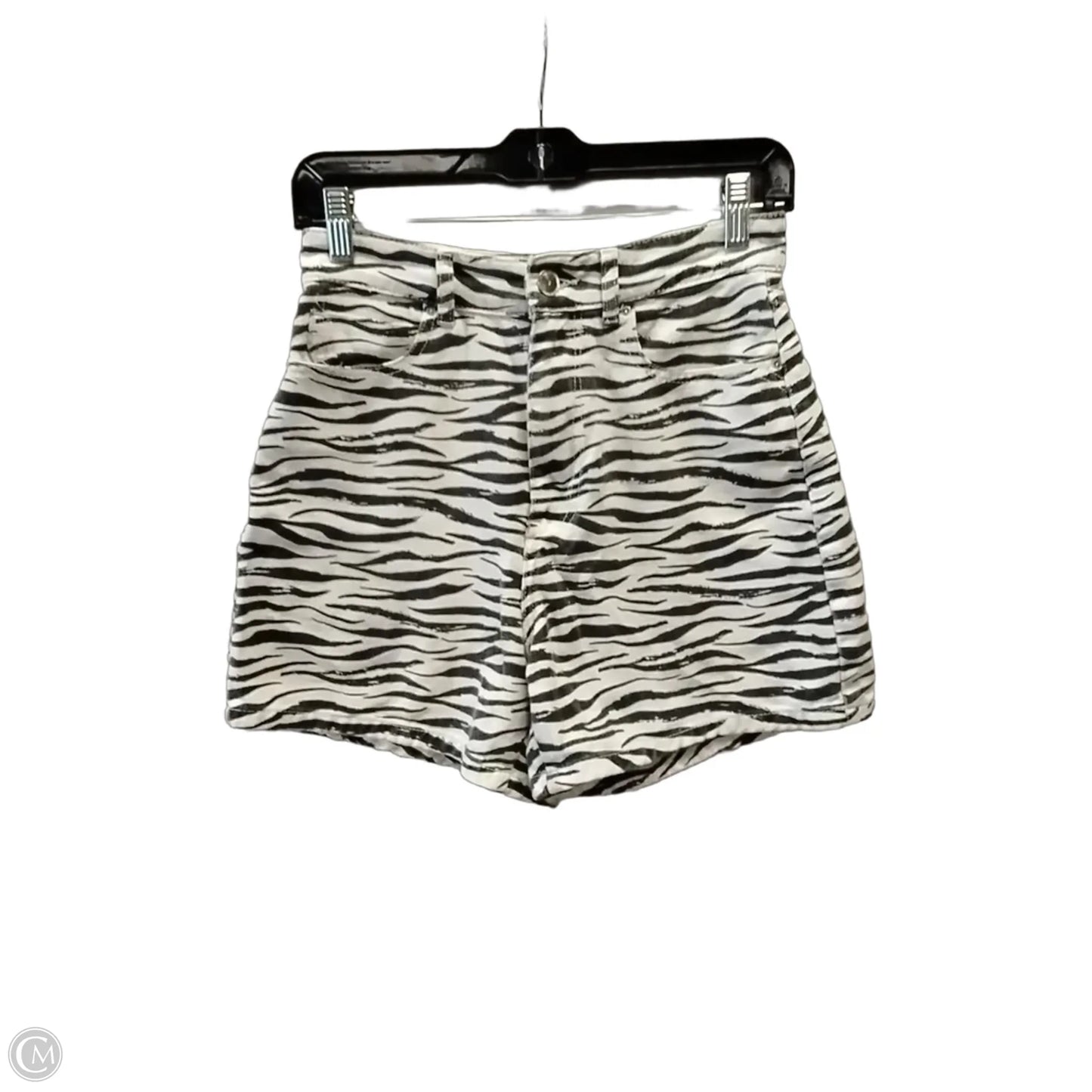 Shorts By Zara In Zebra Print, Size: 4