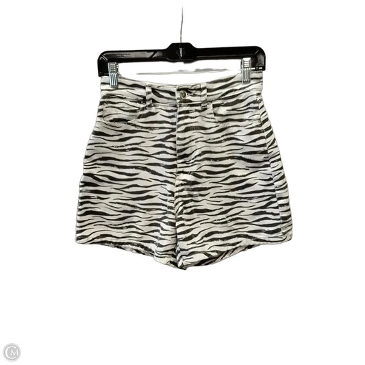Shorts By Zara In Zebra Print, Size: 4