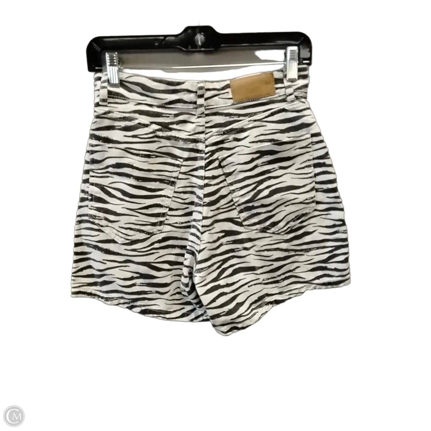Shorts By Zara In Zebra Print, Size: 4