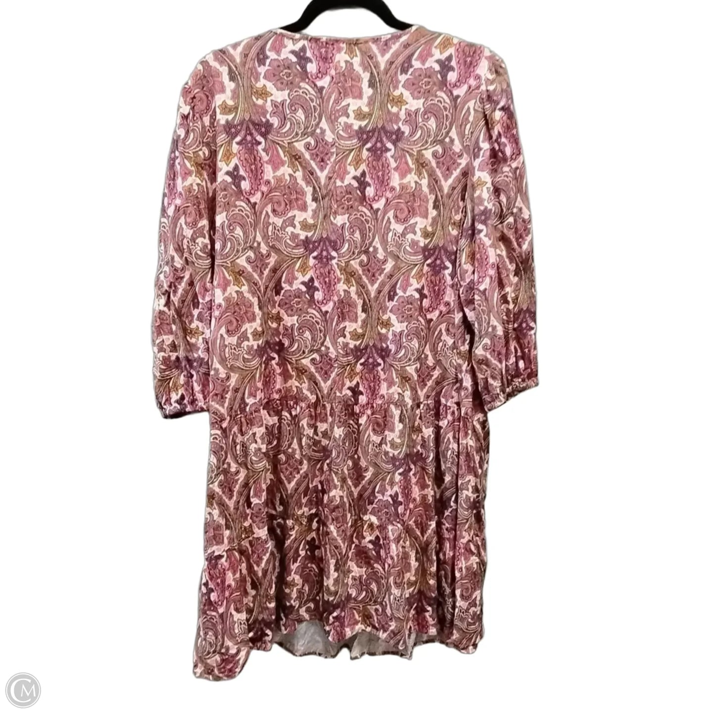 Dress Casual Short By Loft In Paisley Print, Size: 12